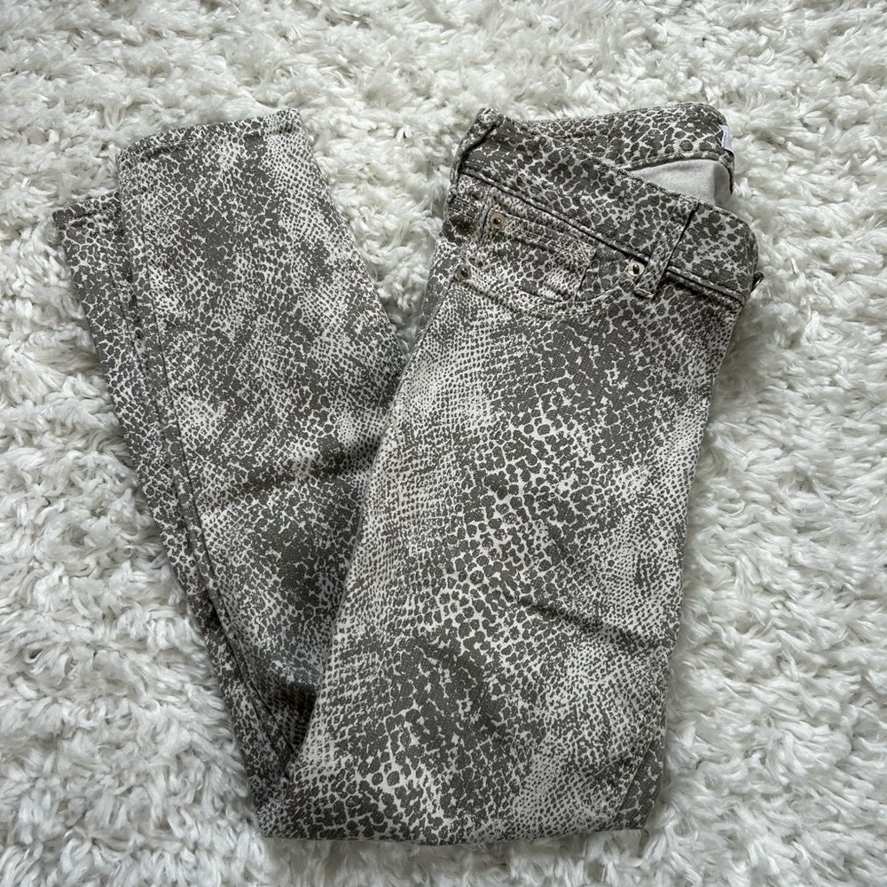 Express Snake Print Jeans